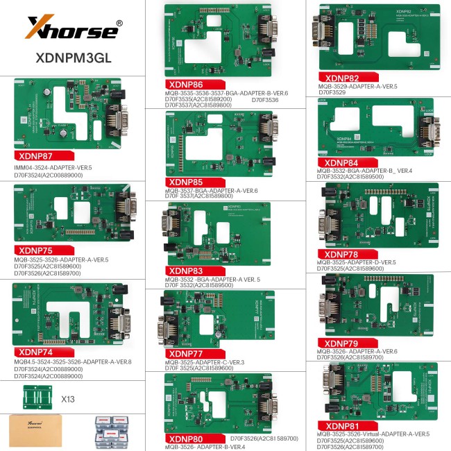 XHORSE Multi-Prog Multi Prog With XDNPM3GL MQB48 Adapter