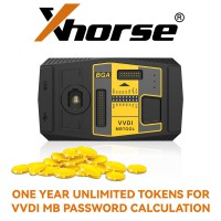 One Year Unlimited Tokens For Xhorse VVDI MB BGA TOOL BENZ Password Calculation