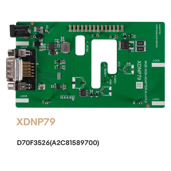 Xhorse MQB48-Non-BGA Seven Solderless Adapters XDNPM2GL Work With Mini PROG/ VVDI PROG/ Key Tool Plus