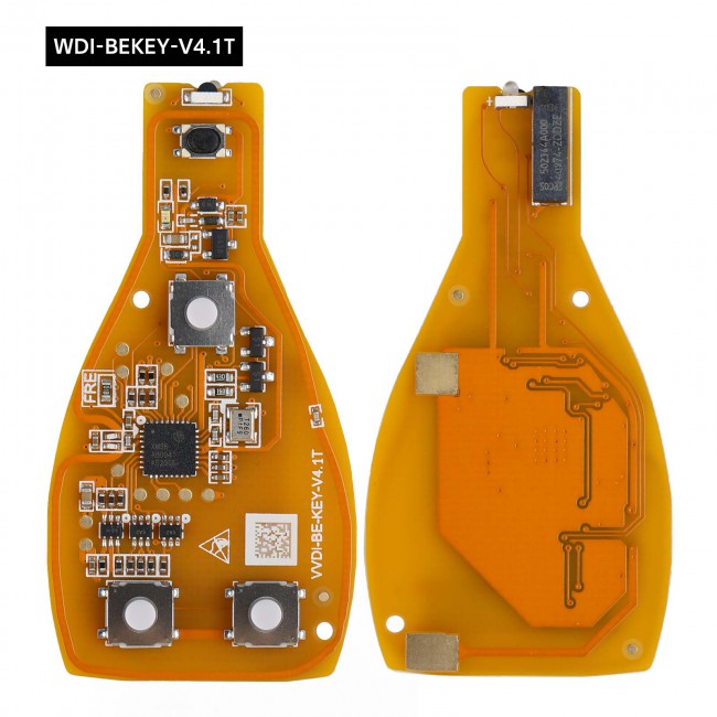 Xhorse VVDI BE Key Yellow PCB Remote Key Chip For Benz With Key Shell 5PCS without logo