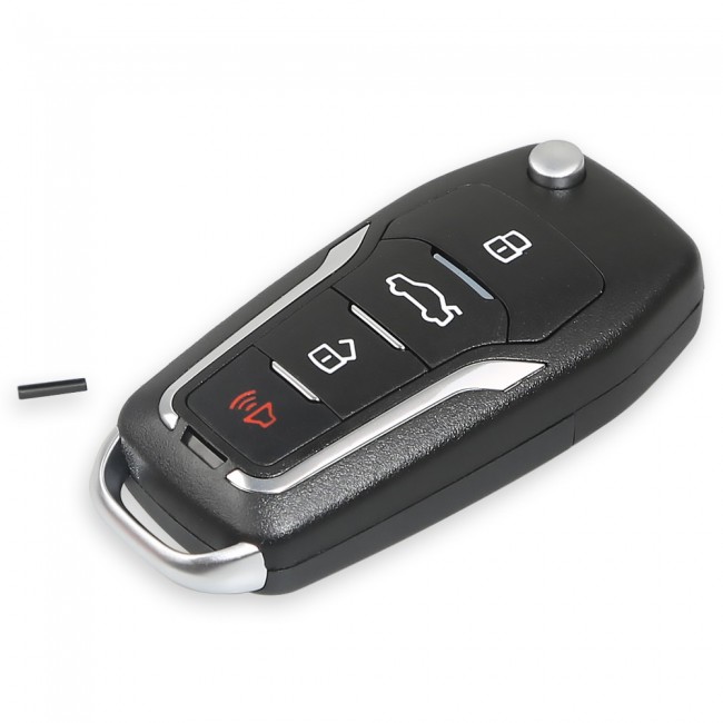 Xhorse XNFO01EN Universal Wireless Remote Key 4 Buttons For Ford English Version 5pcs/lot