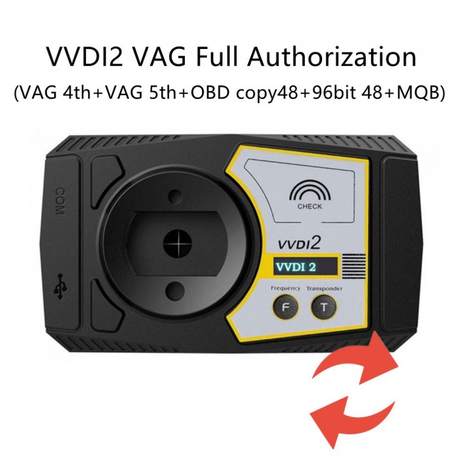 Xhorse VVDI2 VAG Full Software Authorization Service (VAG 4th + VAG 5th + OBD copy48 + 96bit 48 + MQB)