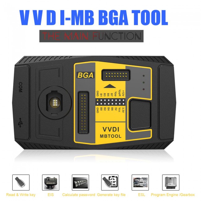 VVDI MB BGA TooL Benz Key Programmer With EIS/ELV Test Line
