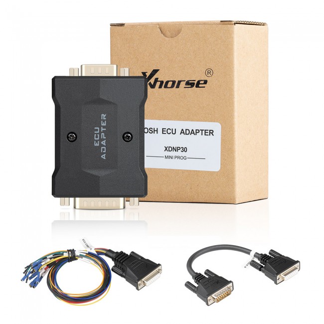 XDNP30 BOSH ECU Adapter and Cable Works For Xhorse Mini Prog / Key Tool Plus