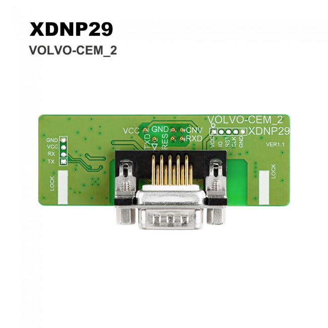 Xhorse Volvo XDNP27 XDNP28 XDNP29 KVM CEM Solder Free Adapters 3 Pcs For VVDI MINI PROG and KEY TOOL PLUS