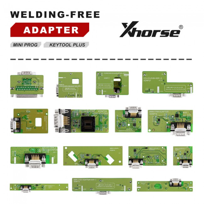 Xhorse VVDI MINI Prog With All Solder-Free Adapters