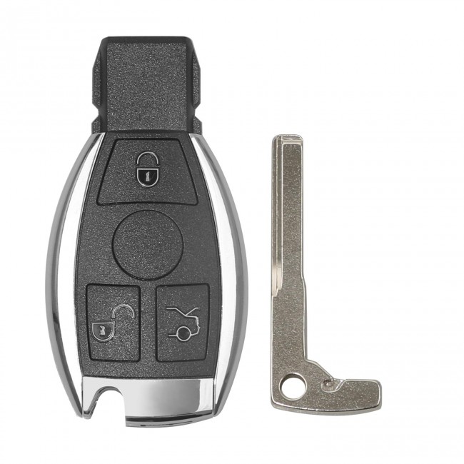 Xhorse VVDI BE Key Pro Improved Version XNBZ03EN with Smart Key Shell 3 Button for Mercedes Benz Complete Key Package