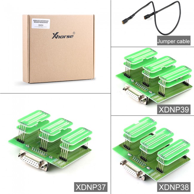 Xhorse XDNP33 Adapter for BMW N20 B38 N55 ECU Interface Board set 3pcs For VVDI Keytool Plus / MINI PROG