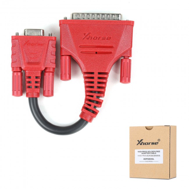 Xhorse VVDI Prog With XDPGSOGL DB25-DB15 Connector Cable Bundle Package