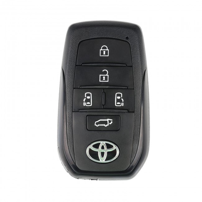 (5pcs/lot) Xhorse XSTO20EN Toyota XM38 5 Buttons Universal Smart Key PCB plus Key Shell