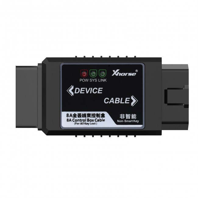 XHORSE Toyota 8A Non-smart Key Adapter for All Key Lost No Disassembly Work with VVDI2/VVDI Key Tool Max/Key tool plus