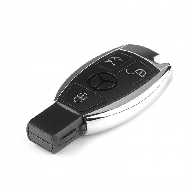 Benz Smart Key Shell 3 Buttons Single Battery without Logo 5pcs/lot