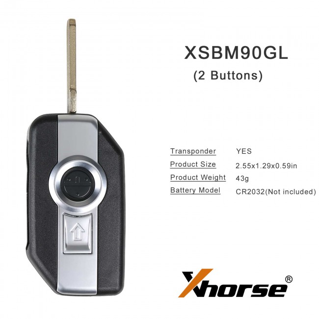 XHORSE XSBM90GL XM38 BMW Motorcycle With 8A Chip Smart Key Without Logo