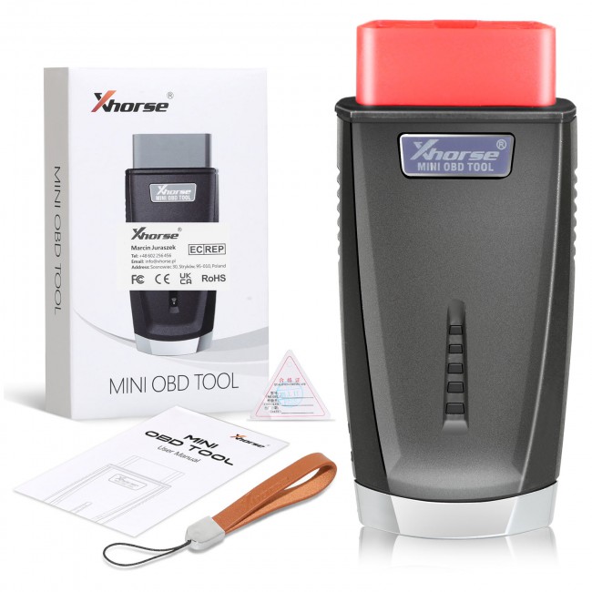 Xhorse VVDI Key Tool Max + MINI OBD Tool + Toyota 8A All Keys Lost Adapter Full Package