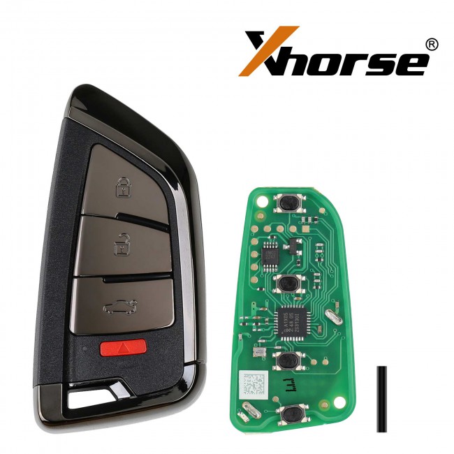 Xhorse XSKF21EN Smart Remote Key Memoeial Knife Style 4 Buttons 5PCS