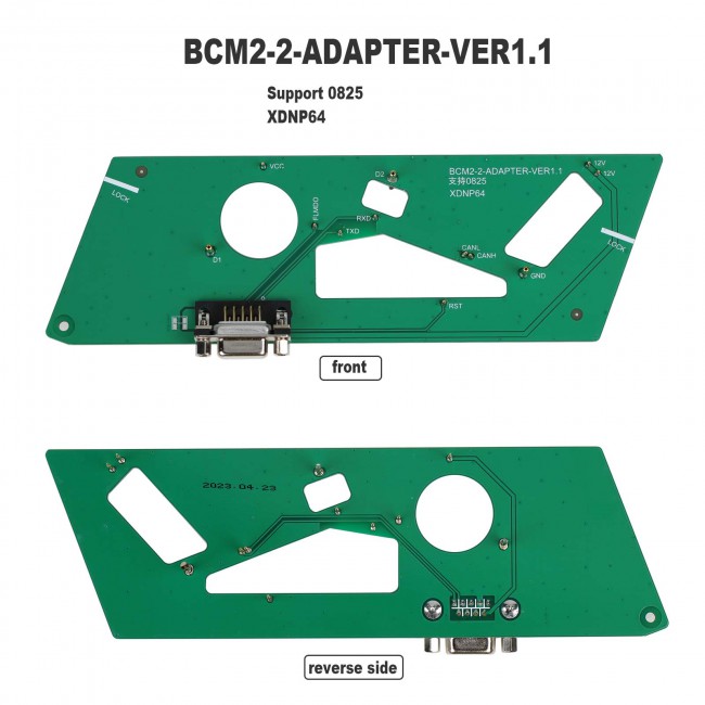 Xhorse BCM2 Solder-free Adapter Set for Audi Add Key & All Key Lost Solution Work with VVDI Key Tool Plus/ VVDI2+/VVDI Prog
