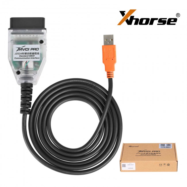 Xhorse MVCI PRO J2534 Vehicle Diagnostic Programming Cable XDMVJ0