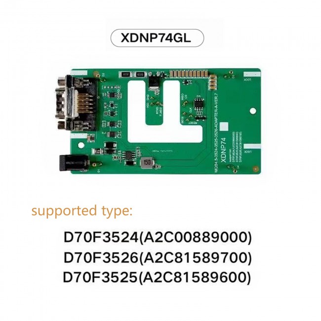 Xhorse MQB48 (Gen 4.5) Passat Soldering-free Adapter XDNP74GL Work With Mini PROG/ VVDI PROG/ Key Tool Plus