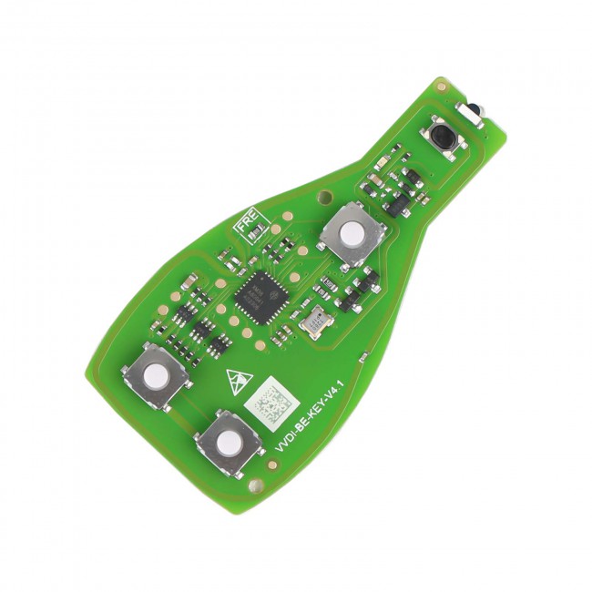 XHORSE VVDI BE Key Pro Improved Version PCB With Mercedes Benz Smart Key Shell 3 Button 5PCS without logo