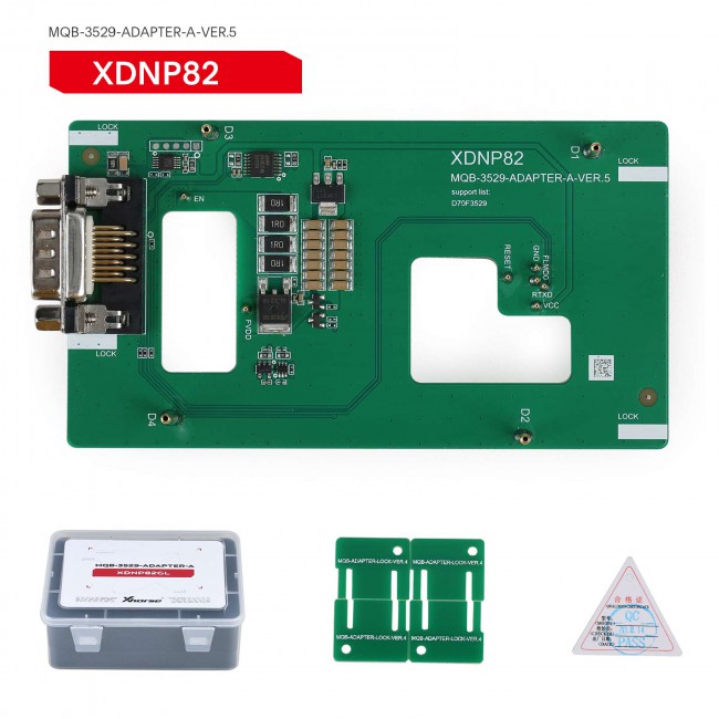 Xhorse XDNPM3GL MQB48 No Disassembly No Soldering 13 Full Set Adapters XDNPM3GL Work with Multi PROG/ VVDI PROG/ Key Tool Plus