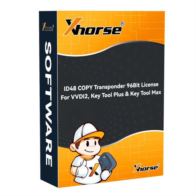 Xhorse ID48 96bit Transponder Copy Authorization Service Get free VAG MQB Function for VVDI2/Key Tool Max/Mini Key Tool