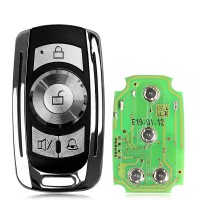 Xhorse Garage Remote Key XKGD10EN 4 Buttons 5pcs/lot