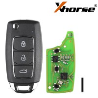 Xhorse XKHY05EN Wired Remote Hyundai Type 3 Button 2017 5pcs