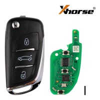 XHORSE XNDS00EN Wireless Universal Remote Key DS Type 3 Buttons