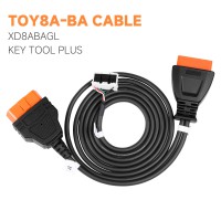 Xhorse VVDI TOY-BA cable Supports 2022- Toyota BA Models Add Key and All Key Lost Work with Key Tool Plus/Key Tool MAX Pro/ FT-OBD Tool