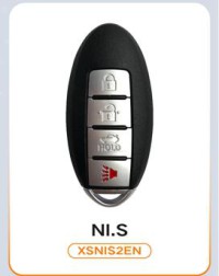 Xhorse XSNIS2EN N.I.S Style 4 Button Remote 5PCS