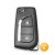 XHORSE XKTO01EN Wire Remote Key for Toyota Flip 3 Buttons 5PCS