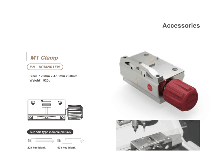 XHORSE M1 Clamp