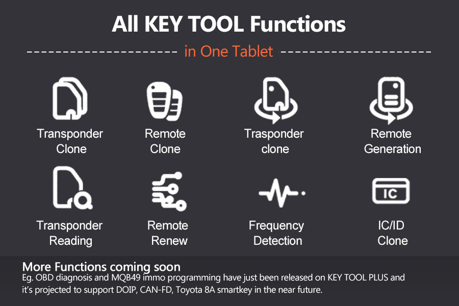 key tool plus function
